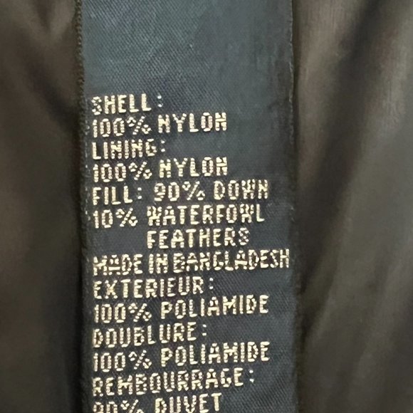 Polo by Ralph Lauren Men's Rain Jacket Double Puffer Navy Size L - Picture 3 of 12